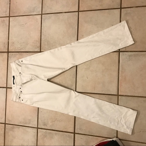 Lauren Ralph Lauren Straight Leg White Jeans 10 - Picture 7 of 9